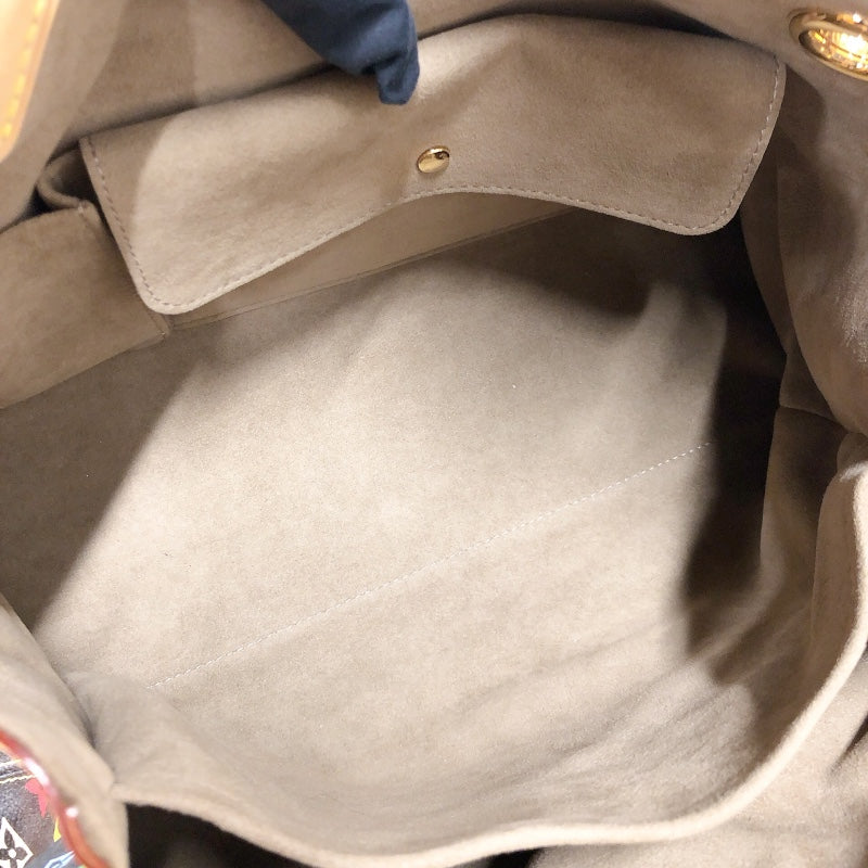 ルイ・ヴィトン LOUIS VUITTON ウルスラ M40124 ブラック モノグラム・マルチカラー ユニセックス トートバッグ