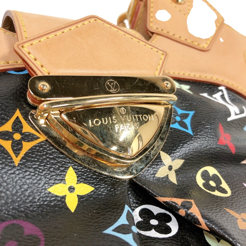 ルイ・ヴィトン LOUIS VUITTON ウルスラ M40124 ブラック モノグラム・マルチカラー ユニセックス トートバッグ