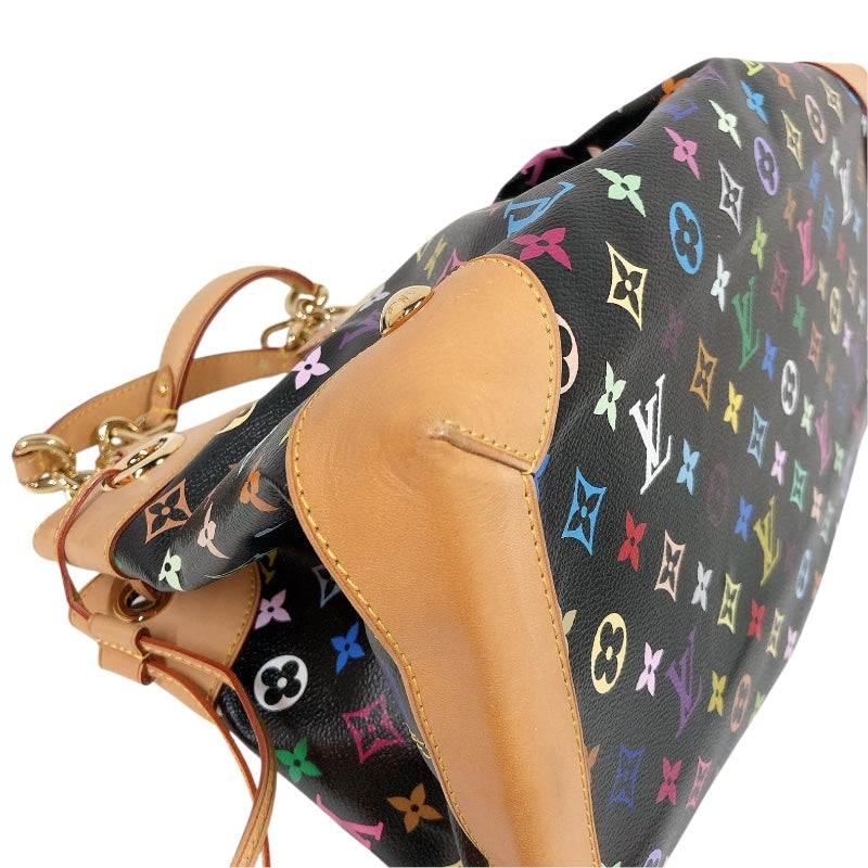 ルイ・ヴィトン LOUIS VUITTON ウルスラ M40124 ブラック モノグラム・マルチカラー ユニセックス トートバッグ