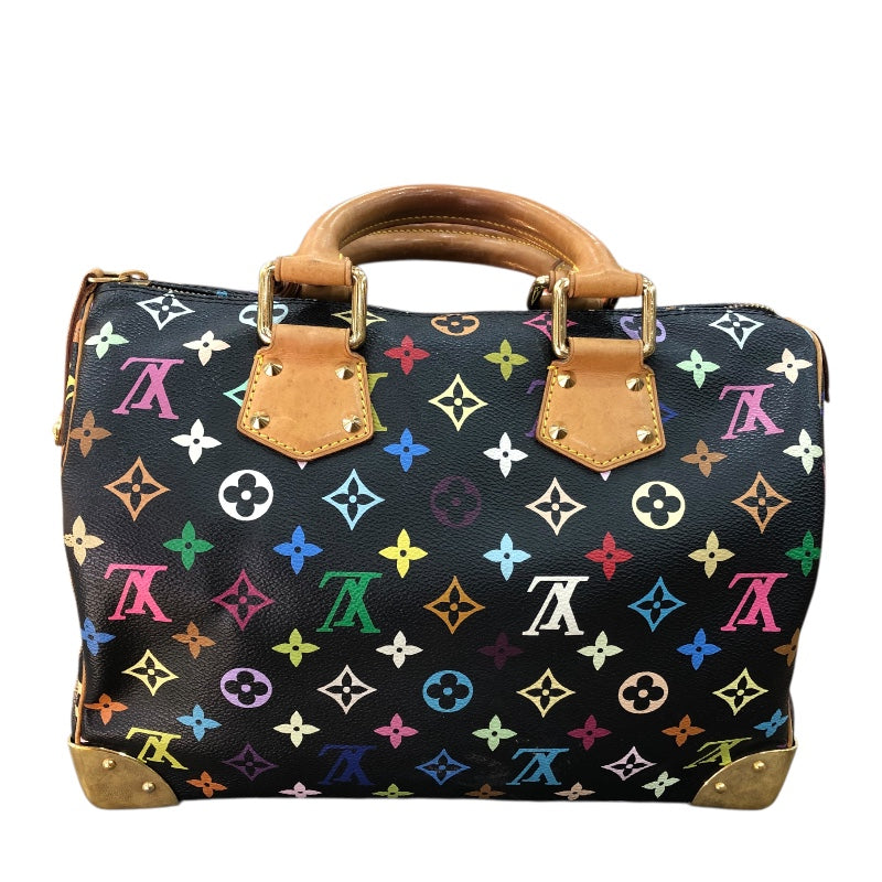 ルイ・ヴィトン LOUIS VUITTON スピーディ30 M92642 マルチカラー GD金具 モノグラム・マルチカラー ユニセックス ハンドバッグ