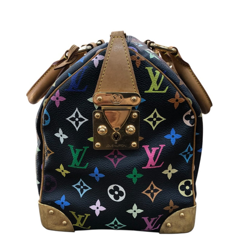 ルイ・ヴィトン LOUIS VUITTON スピーディ30 M92642 マルチカラー GD金具 モノグラム・マルチカラー ユニセックス ハンドバッグ