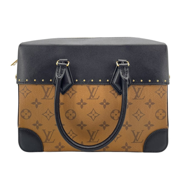 ルイ・ヴィトン LOUIS VUITTON シティマル M43595 ブラウン/ブラック モノグラムリバース レディース ハンドバッグ