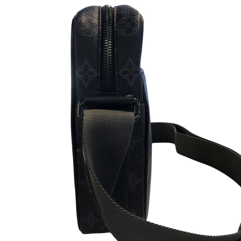 ルイ・ヴィトン LOUIS VUITTON ダヌーブPM ヴィヴィエンヌ限定 M43677 モノグラム・エクリプス PVCキャンパス メンズ ショルダーバッグ