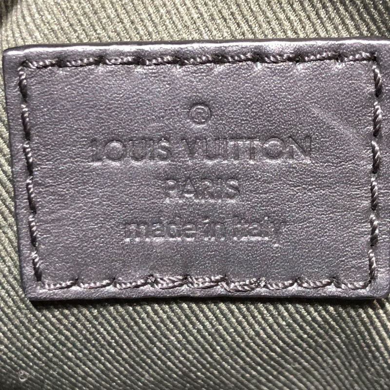 ルイ・ヴィトン LOUIS VUITTON ダヌーブPM ヴィヴィエンヌ限定 M43677 モノグラム・エクリプス PVCキャンパス メンズ ショルダーバッグ