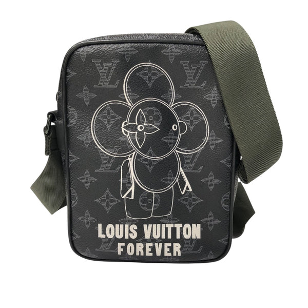 ルイ・ヴィトン LOUIS VUITTON ダヌーブPMヴィヴィエンヌ限定 M43677 ブラック エクリプス メンズ ショルダーバッグ