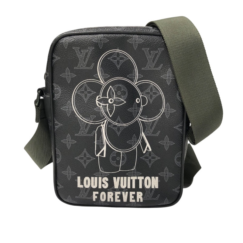 ルイ・ヴィトン LOUIS VUITTON ダヌーブPMヴィヴィエンヌ限定 M43677 ブラック エクリプス メンズ ショルダーバッグ