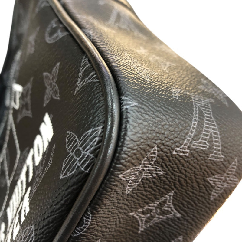 ルイ・ヴィトン LOUIS VUITTON ダヌーブPM ヴィヴィエンヌ ブラック・エクリプス PVC メンズ ショルダーバッグ
