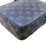 ルイ・ヴィトン LOUIS VUITTON ダヌーブPM ヴィヴィエンヌ限定 M43677 ブラック モノグラム・クリプス メンズ ショルダーバッグ