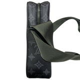 ルイ・ヴィトン LOUIS VUITTON ダヌーブPM ヴィヴィエンヌ限定 M43677 モノグラム・エクリプス PVCキャンパス メンズ ショルダーバッグ