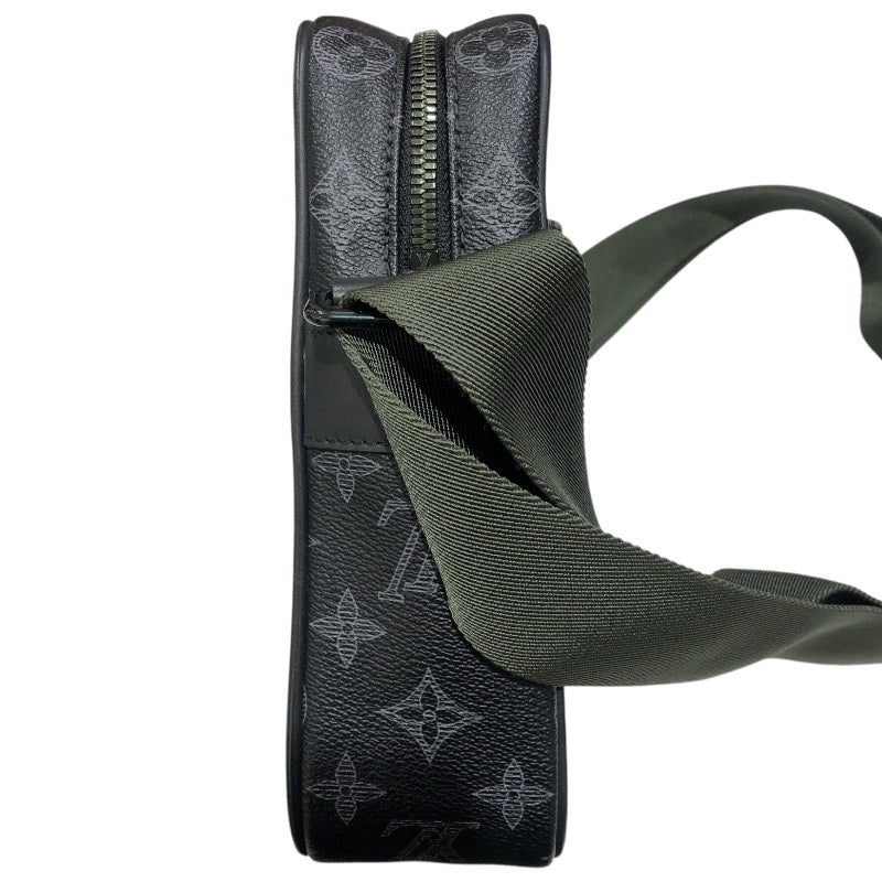 ルイ・ヴィトン LOUIS VUITTON ダヌーブPM ヴィヴィエンヌ限定 M43677 モノグラム・エクリプス PVCキャンパス メンズ ショルダーバッグ
