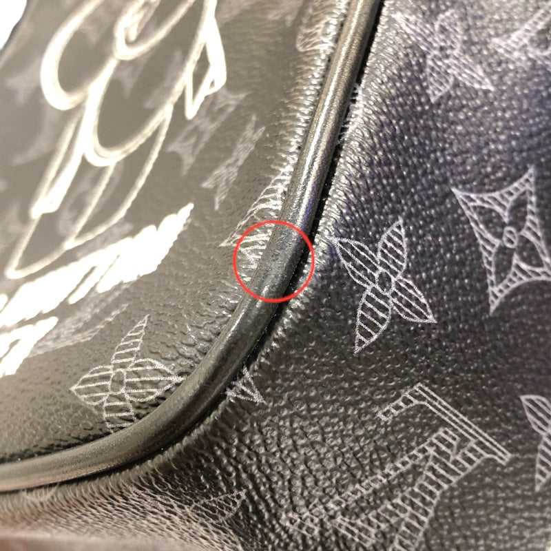 ルイ・ヴィトン LOUIS VUITTON ダヌーブPM ヴィヴィエンヌ限定 M43677 モノグラム・エクリプス PVCキャンパス メンズ ショルダーバッグ