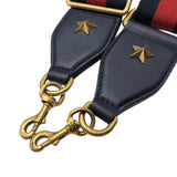 グッチ GUCCI ディオニュソス バンブー ハンドルバッグ 2way 448075 ネイビー/グリーン/レッド レザー レディース ショルダーバッグ