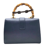 グッチ GUCCI ディオニュソス バンブー ハンドルバッグ 2way 448075 ネイビー/グリーン/レッド レザー レディース ショルダーバッグ
