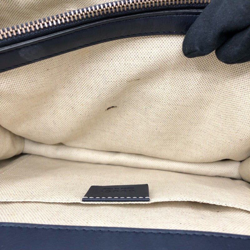 グッチ GUCCI ディオニュソス バンブー ハンドルバッグ 2way 448075 ネイビー/グリーン/レッド レザー レディース ショルダーバッグ