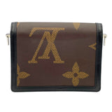 ルイ・ヴィトン LOUIS VUITTON ドーフィーヌMM M44599 ブラウン モノグラム・ジャイアント・リバース レディース ショルダーバッグ