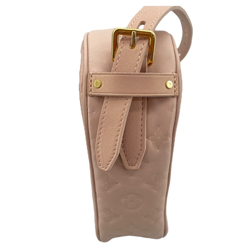 ルイ・ヴィトン LOUIS VUITTON サック・クール フォーリンラブ ハートボックス M58738 ピンク ラム レディース ショルダーバッグ