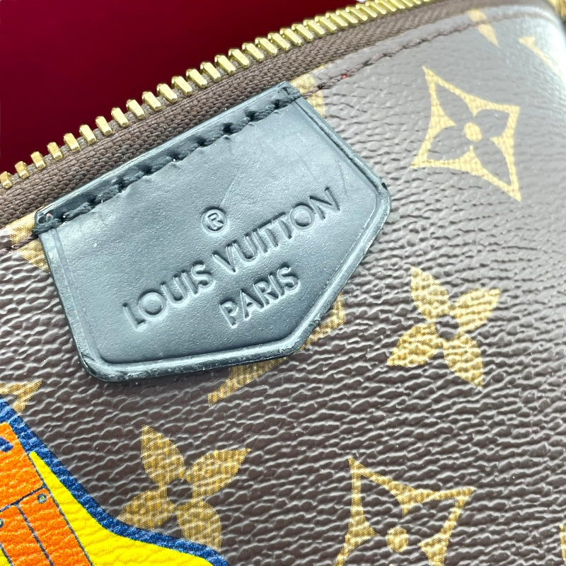 ルイ・ヴィトン LOUIS VUITTON バムバッグ M43644 ブラウン モノグラム ユニセックス ボディバッグ
