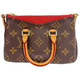 ルイ・ヴィトン LOUIS VUITTON ナノパラス M61254 ブラウン モノグラム レディース ショルダーバッグ