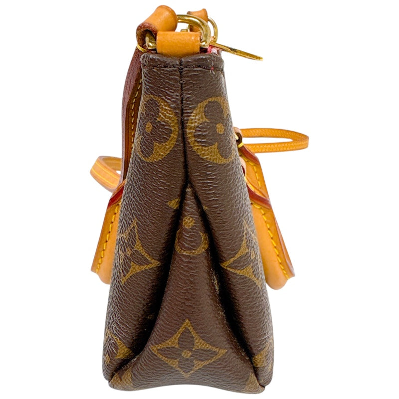 ルイ・ヴィトン LOUIS VUITTON ナノパラス M61254 ブラウン モノグラム レディース ショルダーバッグ