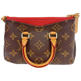 ルイ・ヴィトン LOUIS VUITTON ナノパラス M61254 ブラウン モノグラム レディース ショルダーバッグ