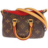 ルイ・ヴィトン LOUIS VUITTON ナノパラス M61254 ブラウン モノグラム レディース ショルダーバッグ