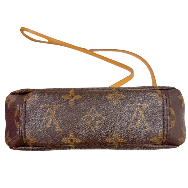 ルイ・ヴィトン LOUIS VUITTON ナノパラス M61254 ブラウン モノグラム レディース ショルダーバッグ