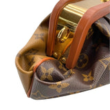 ルイ・ヴィトン LOUIS VUITTON ブルシコ EW M45229 ブラウン モノグラム・リバース レディース ショルダーバッグ