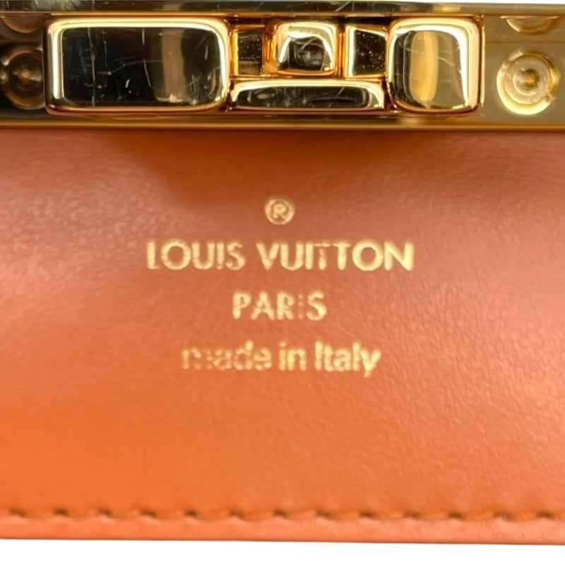 ルイ・ヴィトン LOUIS VUITTON ブルシコ EW M45229 ブラウン モノグラム・リバース レディース ショルダーバッグ