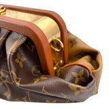 ルイ・ヴィトン LOUIS VUITTON ブルシコ EW M45229 ブラウン モノグラム・リバース レディース ショルダーバッグ
