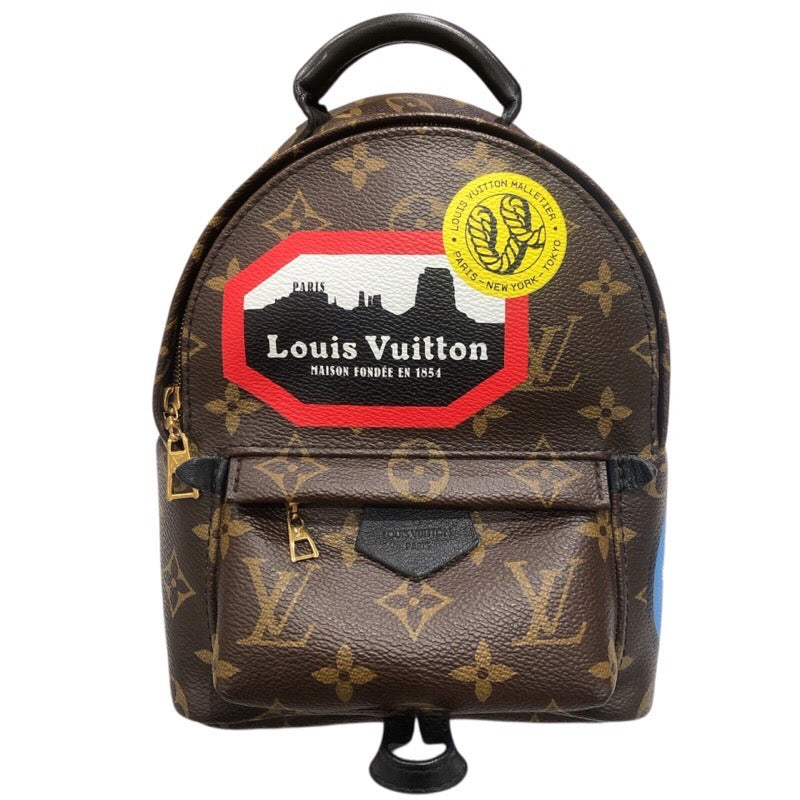 ルイ・ヴィトン LOUIS VUITTON パームスプリングスMINI バックパック ワールドツアー M42971 ブラウン モノグラム レディース リュック・デイパック