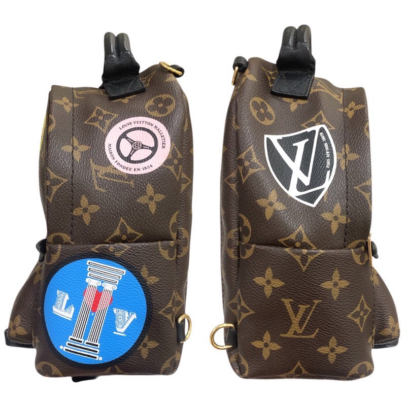 ルイ・ヴィトン LOUIS VUITTON パームスプリングスMINI バックパック ワールドツアー M42971 ブラウン モノグラム レディース リュック・デイパック