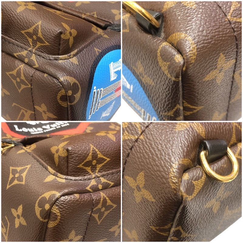 ルイ・ヴィトン LOUIS VUITTON パームスプリングスMINI バックパック ワールドツアー M42971 ブラウン モノグラム レディース リュック・デイパック