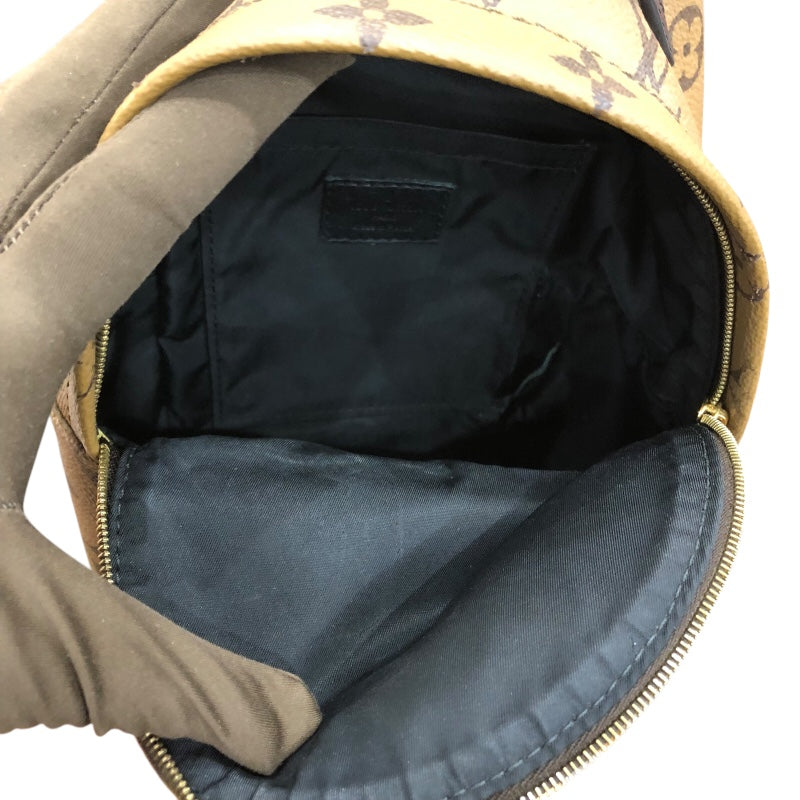 ルイ・ヴィトン LOUIS VUITTON パームスプリングスMINIバックパック M44872 ブラウン/ゴールド金具 モノグラムキャンバス レディース リュック・デイパック