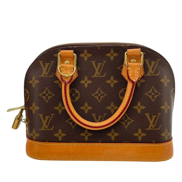 ルイ・ヴィトン LOUIS VUITTON アルマBB  M53152 ブラウン モノグラムキャンバス レディース ショルダーバッグ