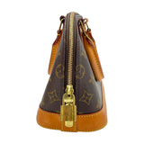 ルイ・ヴィトン LOUIS VUITTON アルマBB  M53152 ブラウン モノグラムキャンバス レディース ショルダーバッグ
