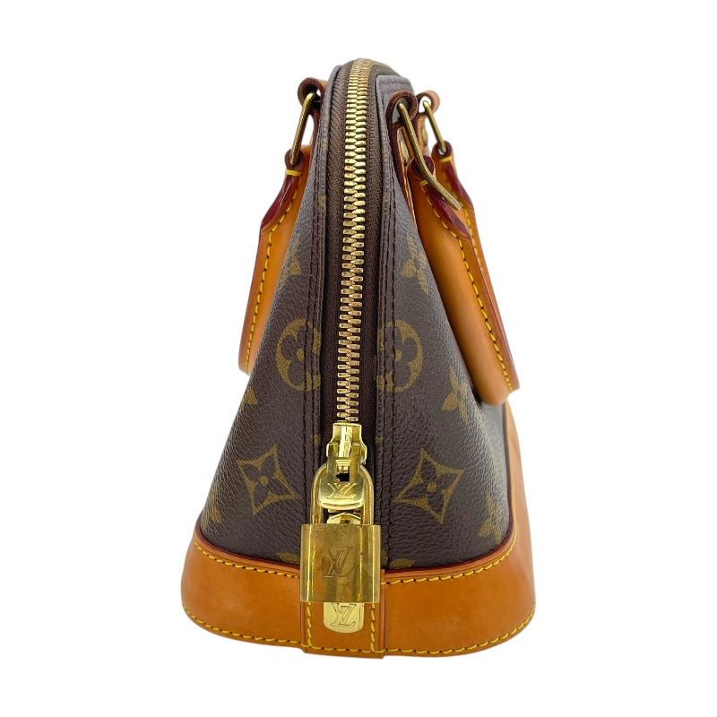 ルイ・ヴィトン LOUIS VUITTON アルマBB  M53152 ブラウン モノグラムキャンバス レディース ショルダーバッグ