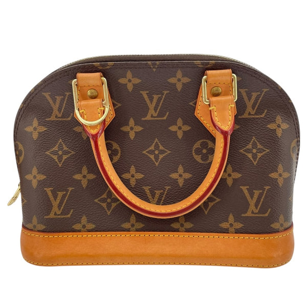 ルイ・ヴィトン LOUIS VUITTON アルマBB M53152 ブラウン モノグラムキャンバス レディース ショルダーバッグ