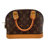 ルイ・ヴィトン LOUIS VUITTON アルマBB  M53152 ブラウン モノグラムキャンバス レディース ショルダーバッグ