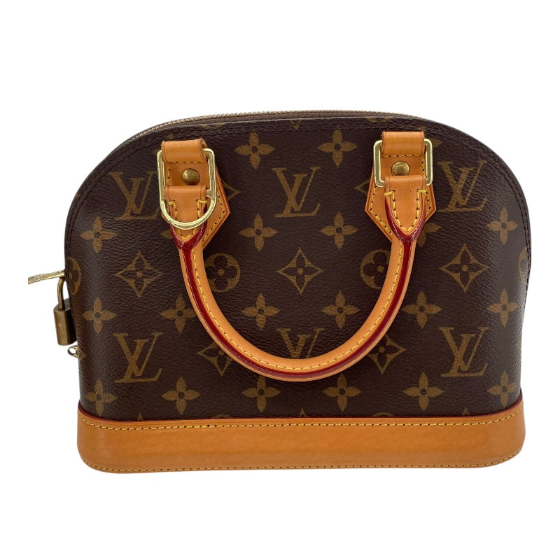 ルイ・ヴィトン LOUIS VUITTON アルマBB  M53152 ブラウン モノグラムキャンバス レディース ショルダーバッグ