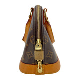 ルイ・ヴィトン LOUIS VUITTON アルマBB  M53152 ブラウン モノグラムキャンバス レディース ショルダーバッグ