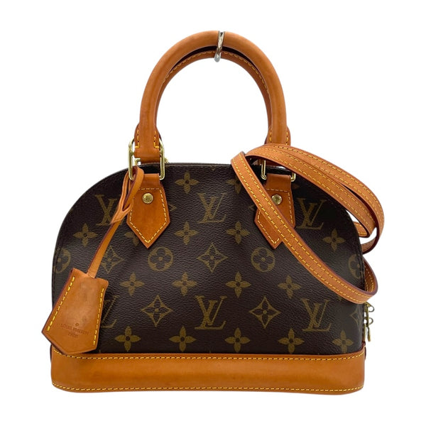 ルイ・ヴィトン LOUIS VUITTON アルマBB  M53152 ブラウン モノグラムキャンバス レディース ショルダーバッグ