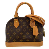 ルイ・ヴィトン LOUIS VUITTON アルマBB M53152 ブラウン モノグラムキャンバス レディース ショルダーバッグ