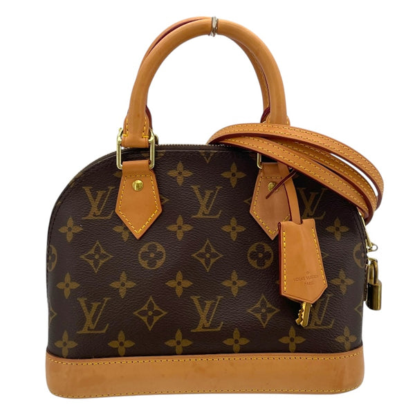 ルイ・ヴィトン LOUIS VUITTON アルマBB M53152 ブラウン モノグラムキャンバス レディース ショルダーバッグ