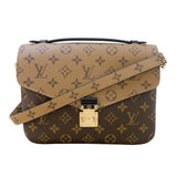 ルイ・ヴィトン LOUIS VUITTON ポシェット・メティス Ｍ44876 ブラウン モノグラム・リバース レディース ショルダーバッグ