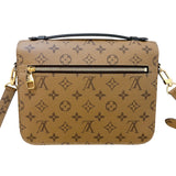ルイ・ヴィトン LOUIS VUITTON ポシェット・メティス Ｍ44876 ブラウン モノグラム・リバース レディース ショルダーバッグ