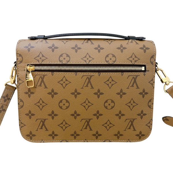 ルイ・ヴィトン LOUIS VUITTON ポシェット・メティス Ｍ44876 ブラウン モノグラム・リバース レディース ショルダーバッグ