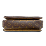 ルイ・ヴィトン LOUIS VUITTON ポシェット・メティスMM M44876 ブラウン　ゴールド金具 モノグラム・リバース レディース ショルダーバッグ