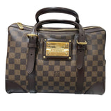 ルイ・ヴィトン LOUIS VUITTON バークレー N52000 ブラウン ダミエ ユニセックス ハンドバッグ