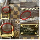 ルイ・ヴィトン LOUIS VUITTON バークレー N52000 ブラウン ダミエ ユニセックス ハンドバッグ