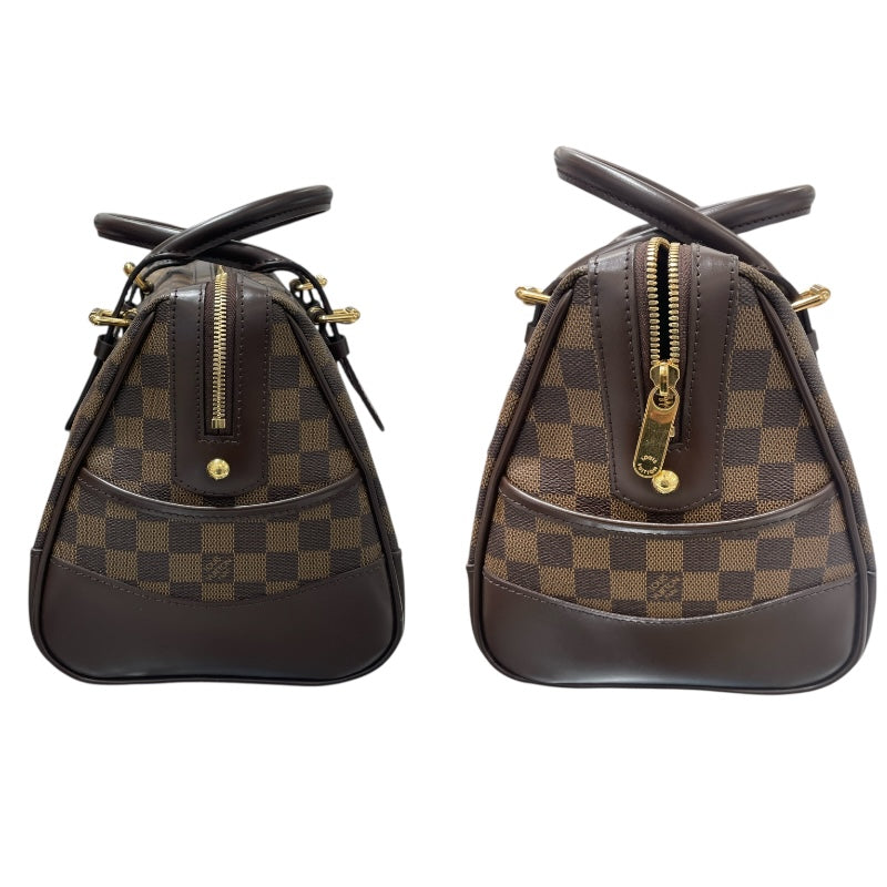 ルイ・ヴィトン LOUIS VUITTON バークレー N52000 ブラウン ダミエ ユニセックス ハンドバッグ